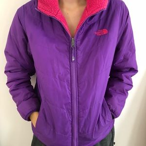REVERSIBLE north face jacket!